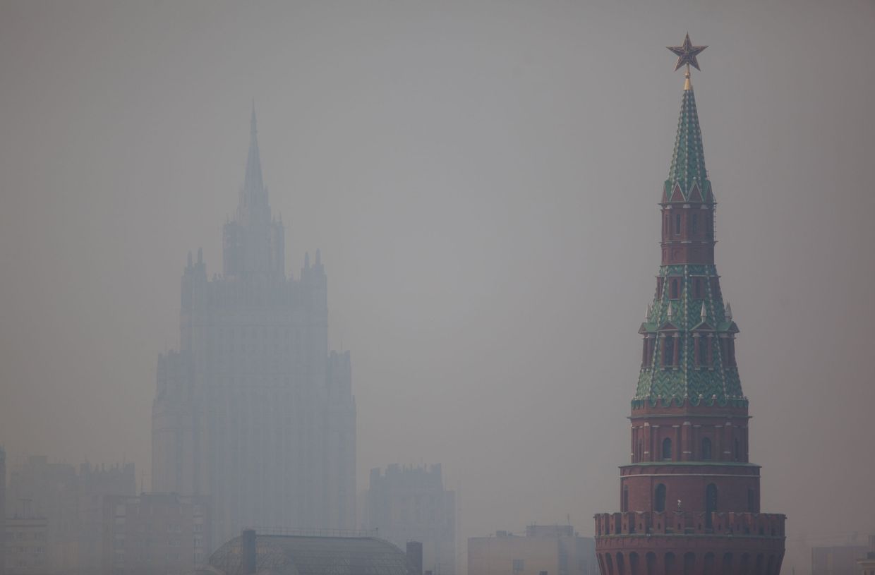 Смог в Москве