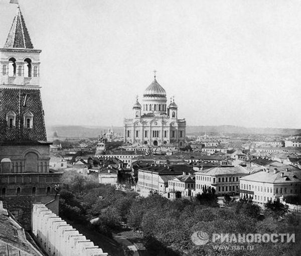 Вид на Храм Христа Спасителя