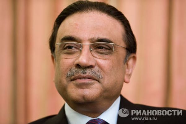 Президент Пакистана Асиф али Зардари в Душанбе