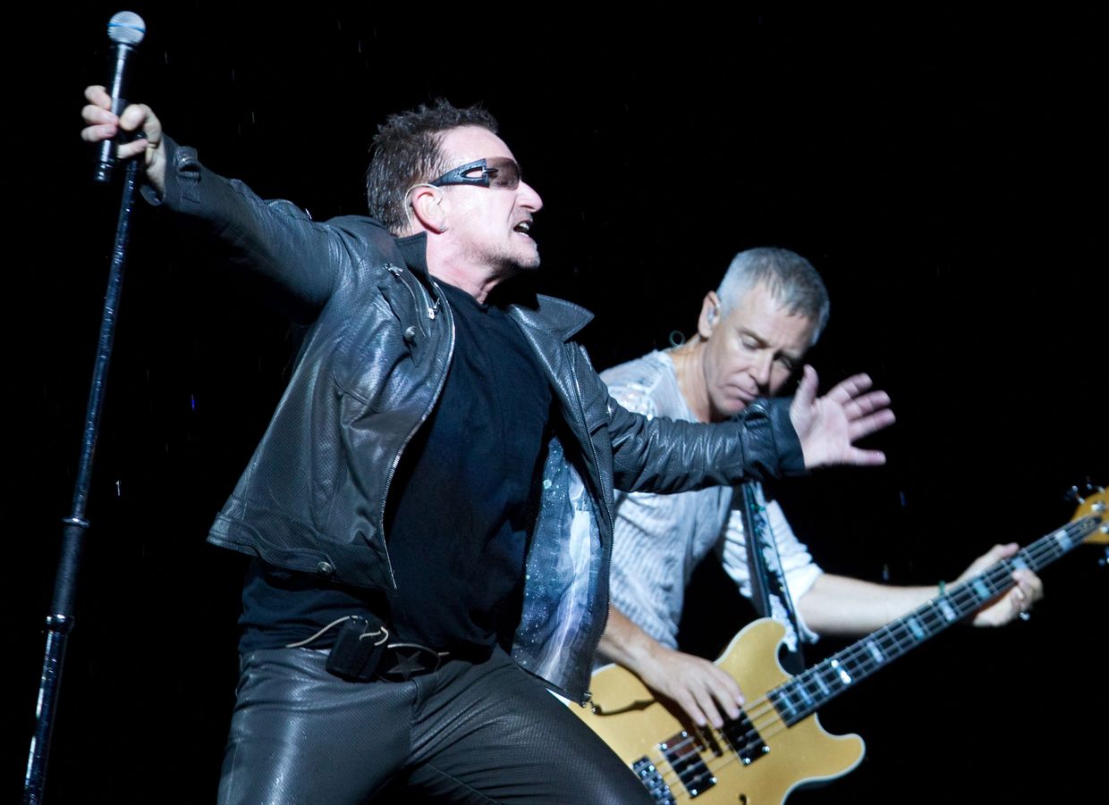 Концерт ирландской группы U2 в рамках мирового тура 360 Degree