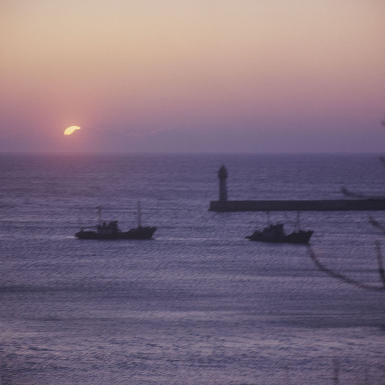 Закат на Черном море