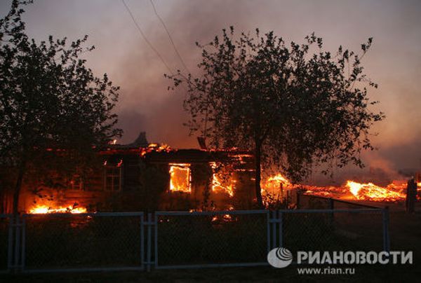 Пожары в Алтайском крае