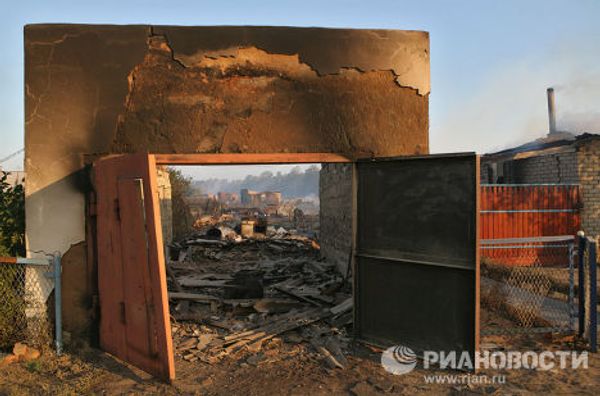 Пожары в Алтайском крае