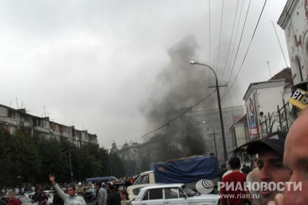 Взрыв возле центрального рынка во Владикавказе