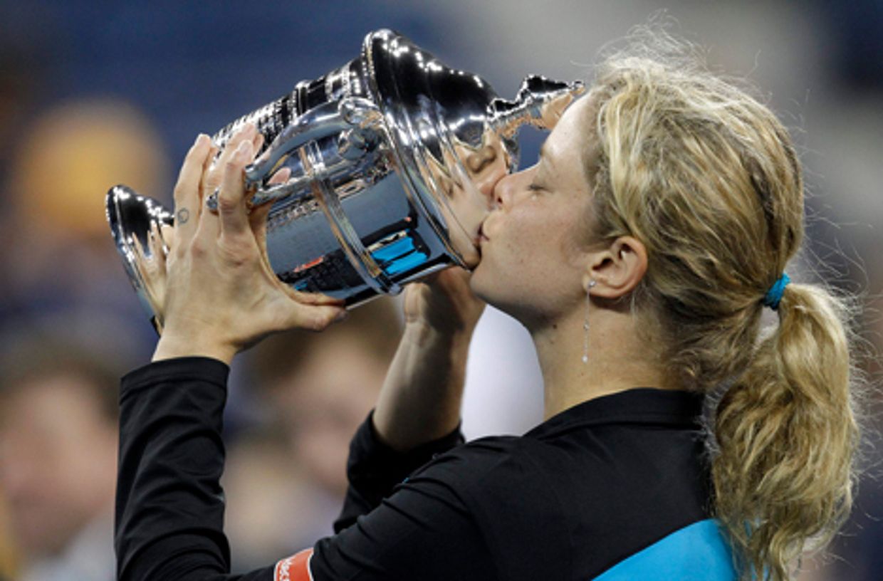 ким кляйстерс победила веру звонареву в финате U S Open