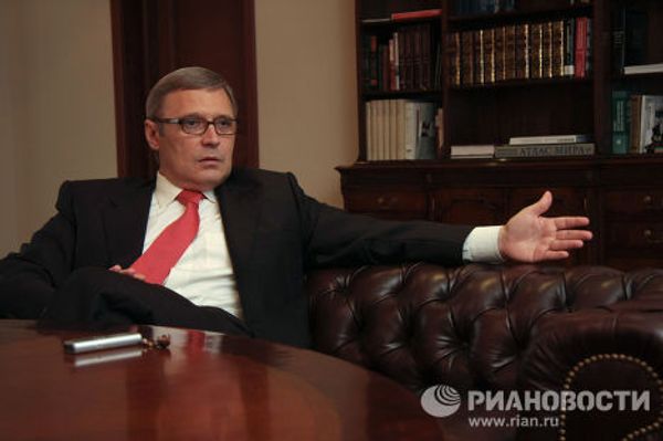 Лидер РНДС Михаил Касьянов
