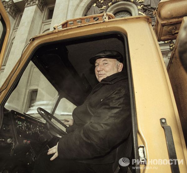 Мэр Москвы Юрий Лужков