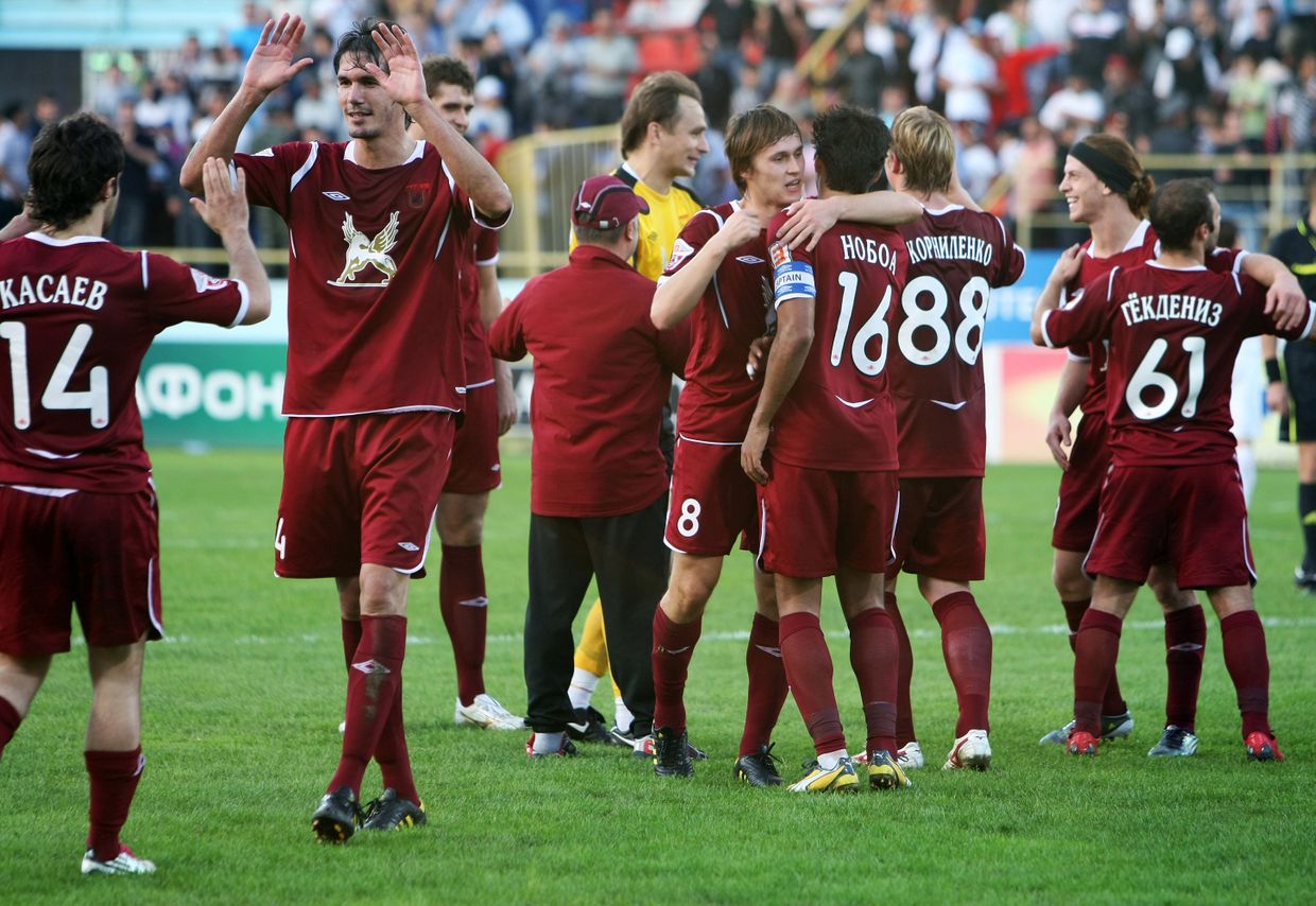 Футбол. РФПЛ. Матч Анжи (Махачкала) - Рубин (Казань) - 0:1
