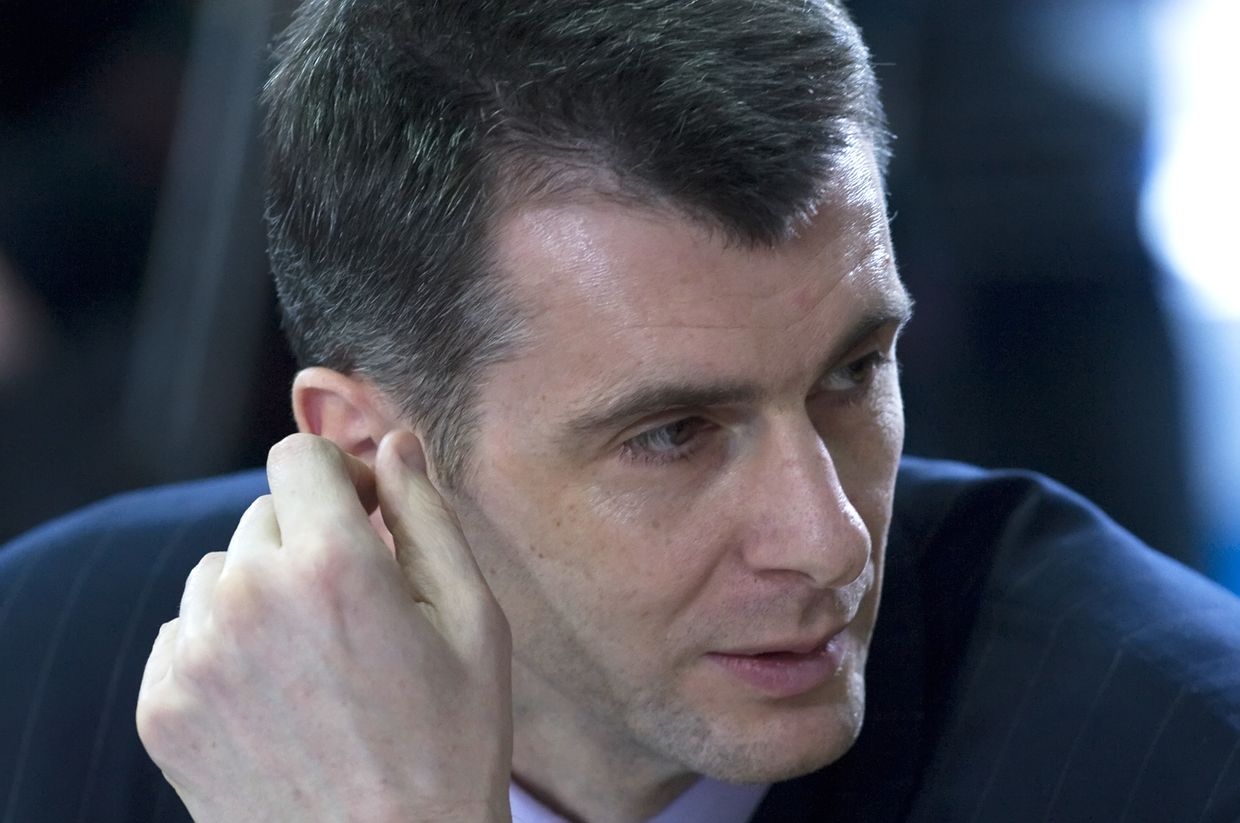 Президент группы ОНЭКСИМ Михаил Прохоров