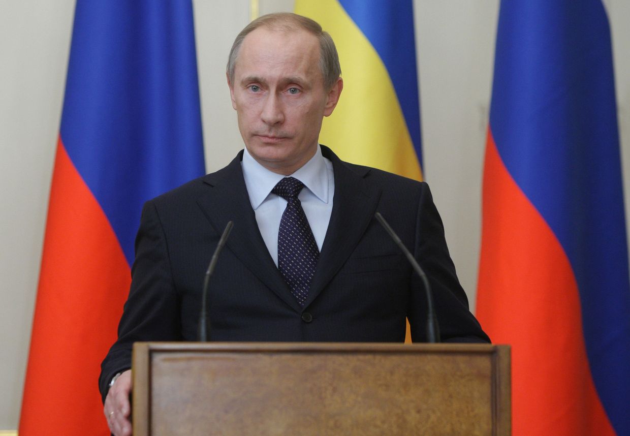 Встреча премьер-министров РФ и Украины В.Путина и Н.Азарова