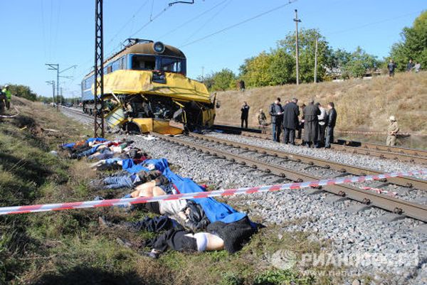 Число погибших в аварии в Днепропетровской области увеличилось до 40 человек