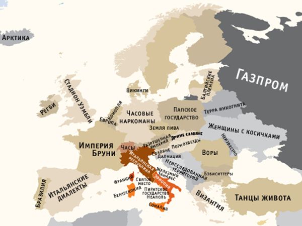 Европа глазами разных стран