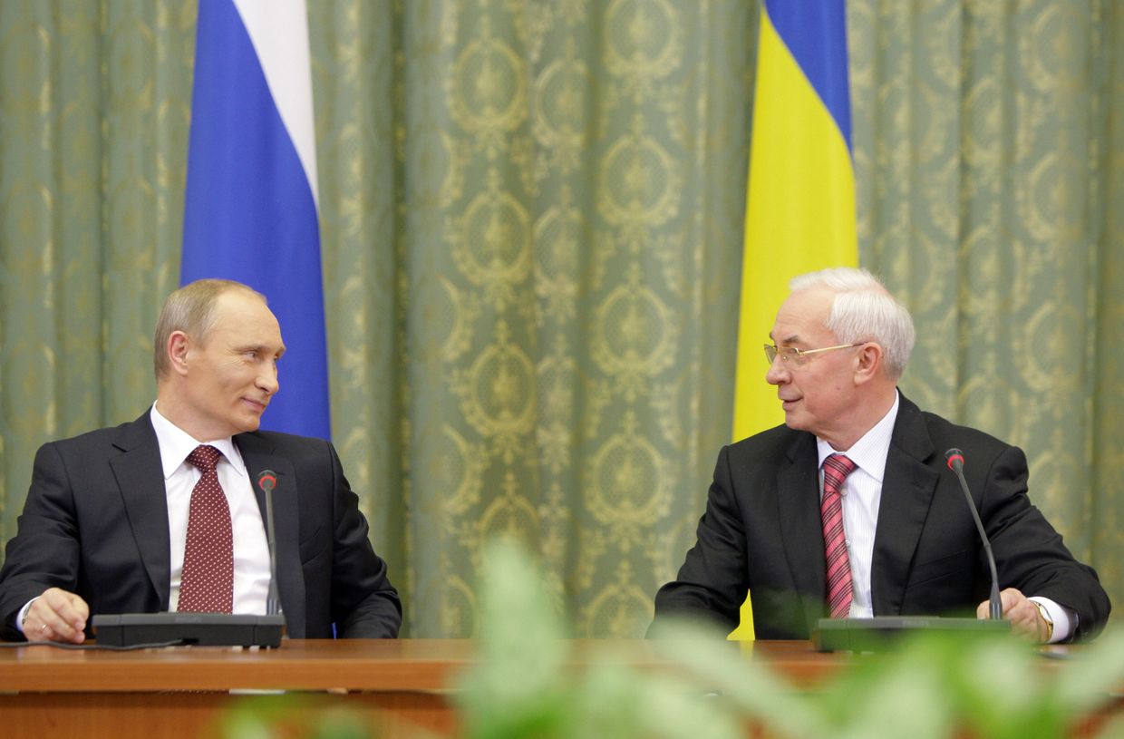 Подписание российско-украинских совместных документов