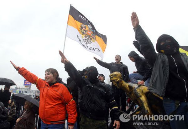 Русский марш националистических организаций прошел в Москве