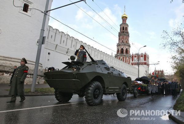 Похороны экс главы правительства РФ В.Черномырдина состоялись на Новодевичьем кладбище