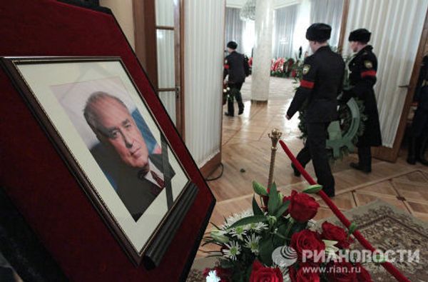 Прощание с экс-главой правительства России Виктором Черномырдиным