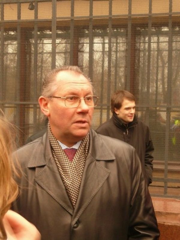 Официальный представитель ГУВД Москвы Виктор Бирюков