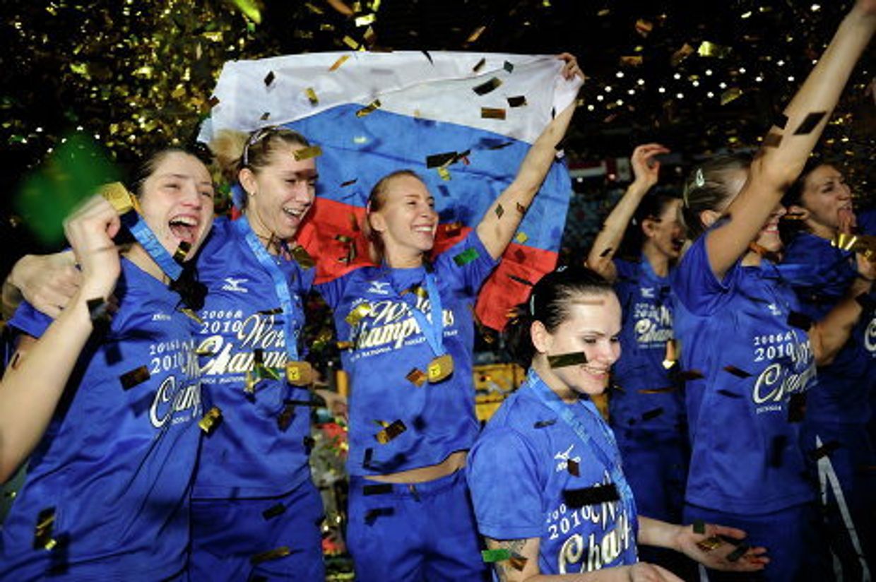 Волейболистки сборной России выиграли чемпионат мира