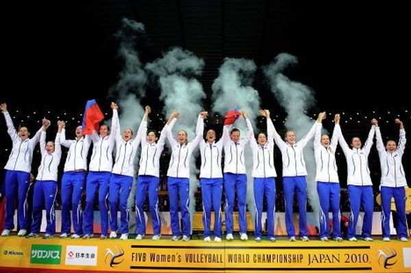 Волейболистки сборной России выиграли чемпионат мира