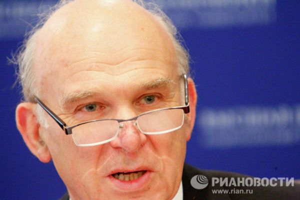 Министр Великобритании по делам бизнеса Винс Кейбл