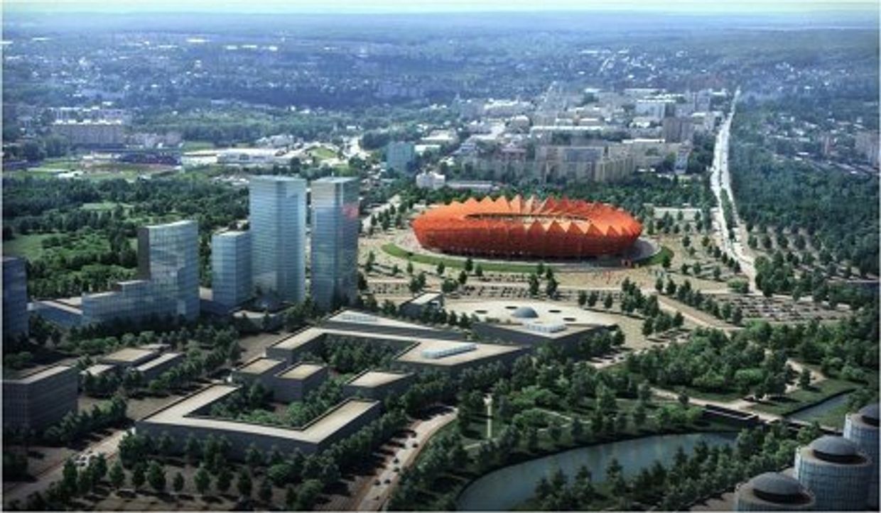 Стадион в Саранске