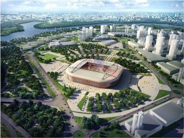 Стадион московского Спартака в Тушино