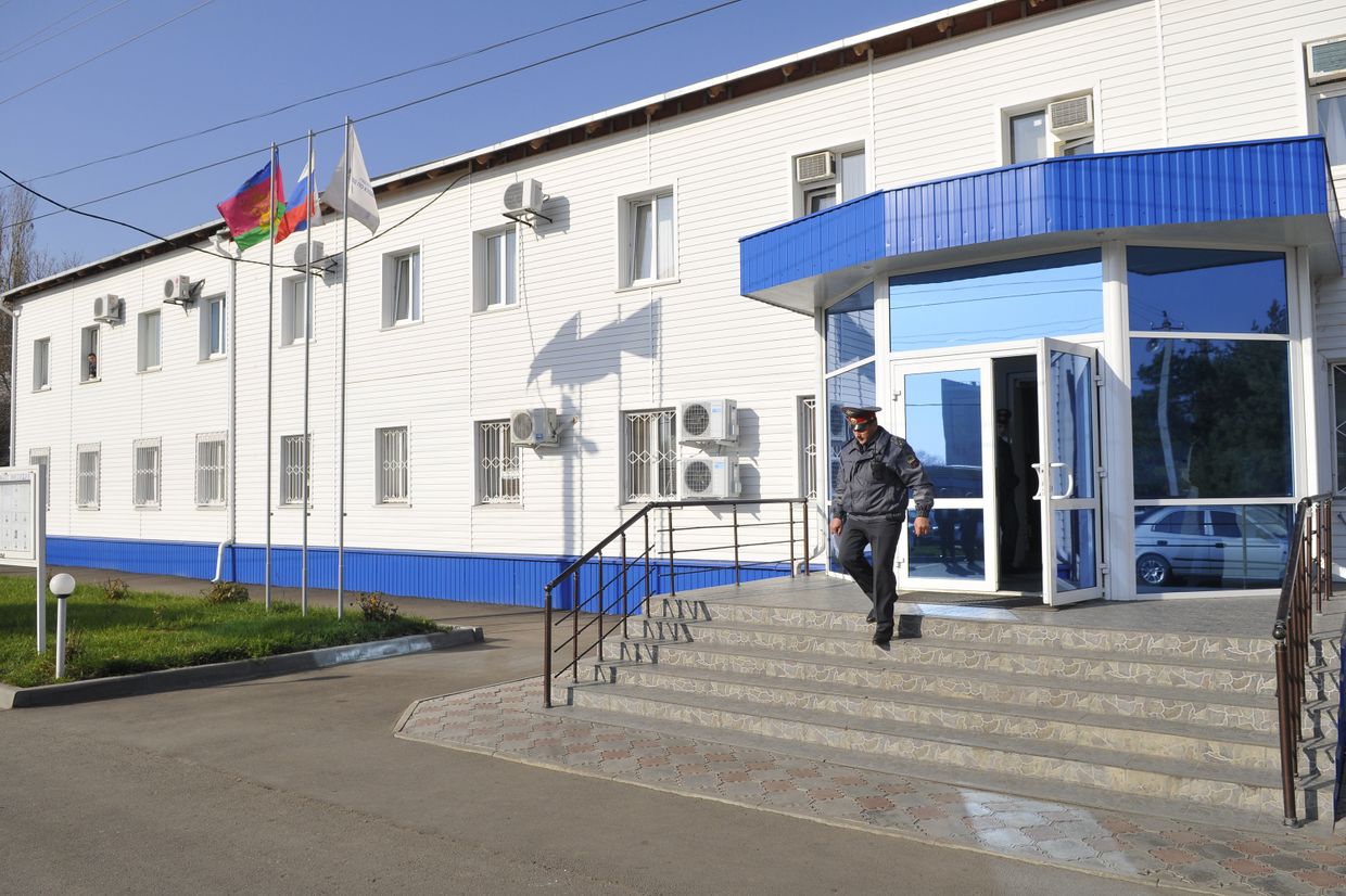 Здание УВД станицы Кущевская Краснодарского края