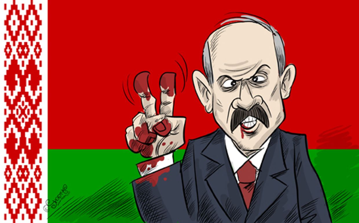 карикатура лукашенко
