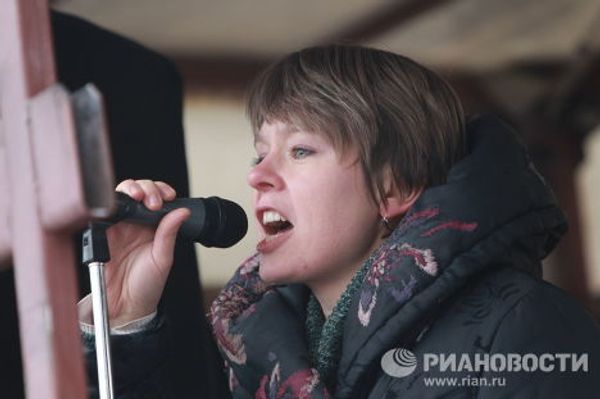 Митинг Москва для всех! прошел в Москве на Пушкинской площади