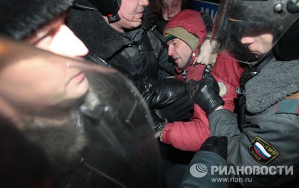 Акция в защиту 31-й статьи конституции РФ в Москве