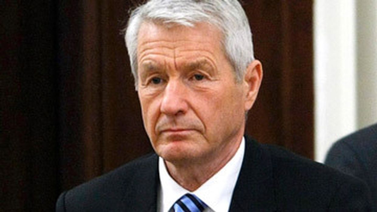 Дипломат и бывший премьер-министр Норвегии Турбьёрн Ягланд (Thorbjorn Jagland), в настоящее время занимающий пост Генерального секретаря Совета Европы