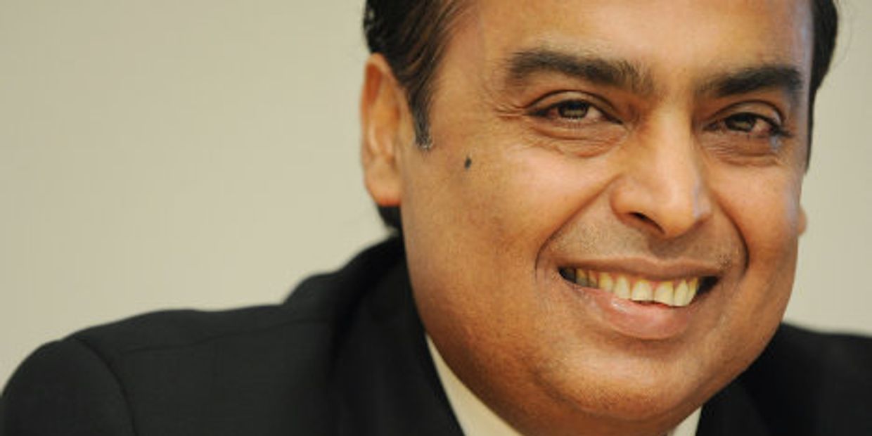 глава нефтегазового конгломерата Reliance Industries Мукеш Амбани