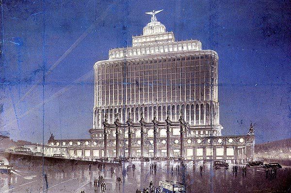 Новая Москва Сталина: мечты, оставшиеся на бумаге
