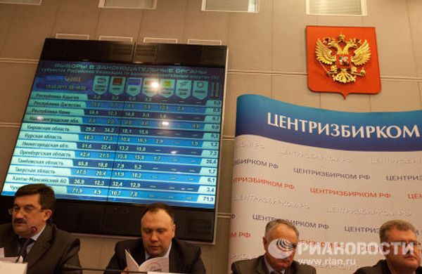 Подведение предварительных итогов выборов в субъектах РФ