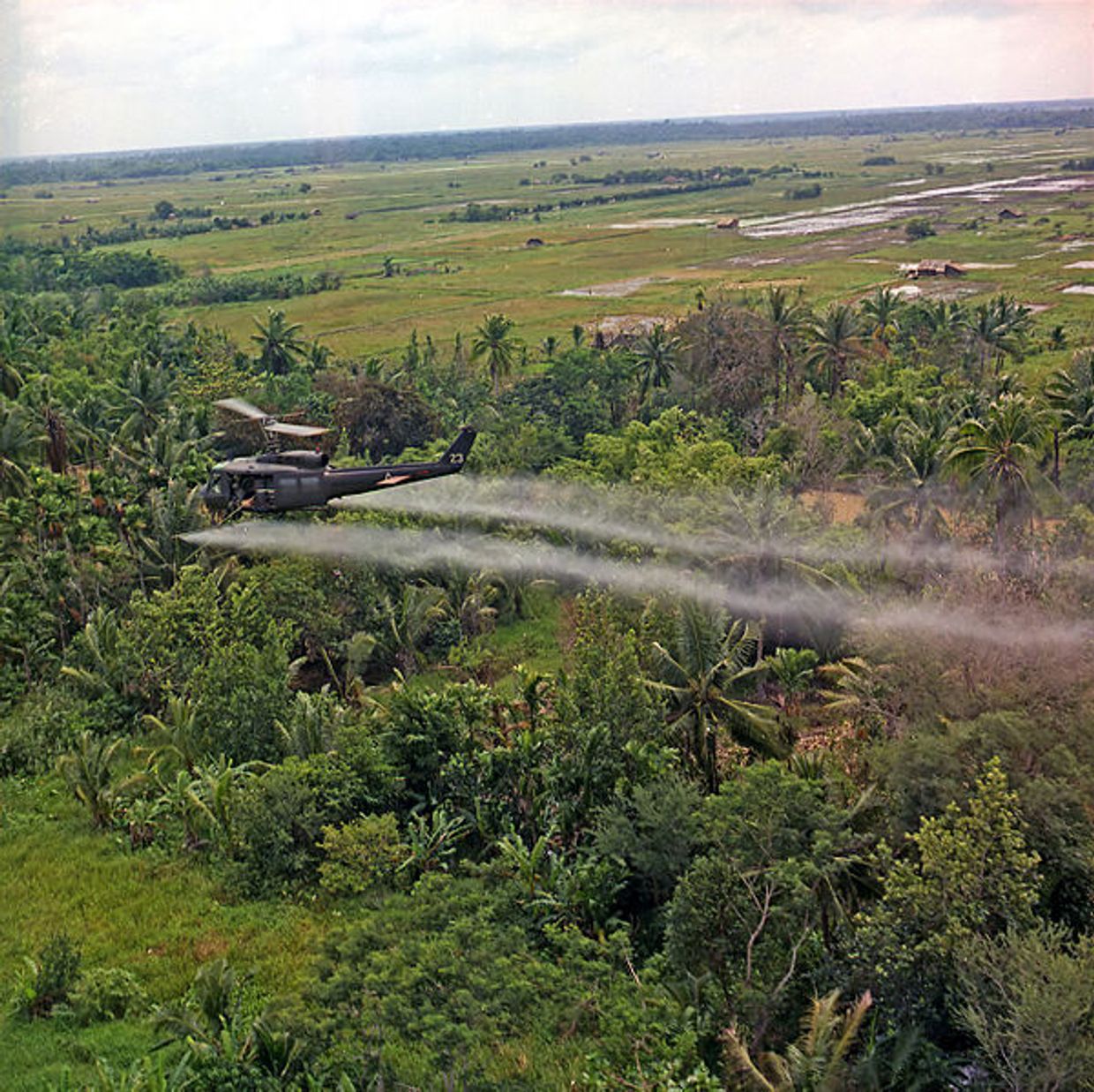 распыление «эйджент орандж» Agent Orange