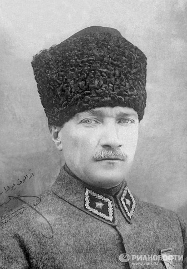 Портрет Мустафы Кемаля Ататюрка