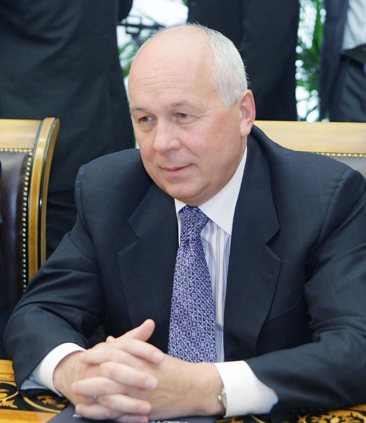 Сергей Чемезов на совещании в Ново-Огарево