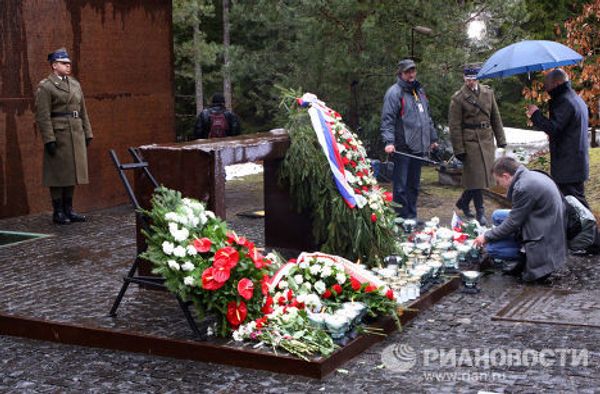 Мероприятия посвященные годовщине трагических событий в Катыни