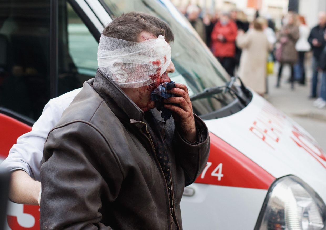 Взрыв в минском метро