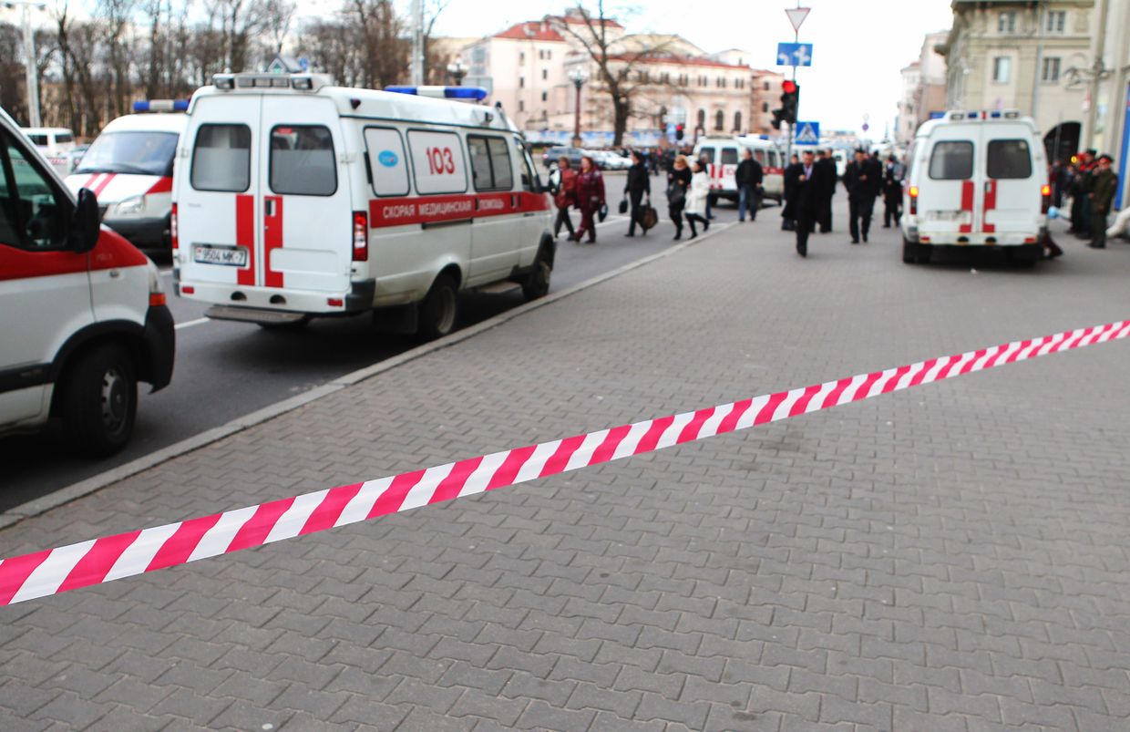 Взрыв в минском метро