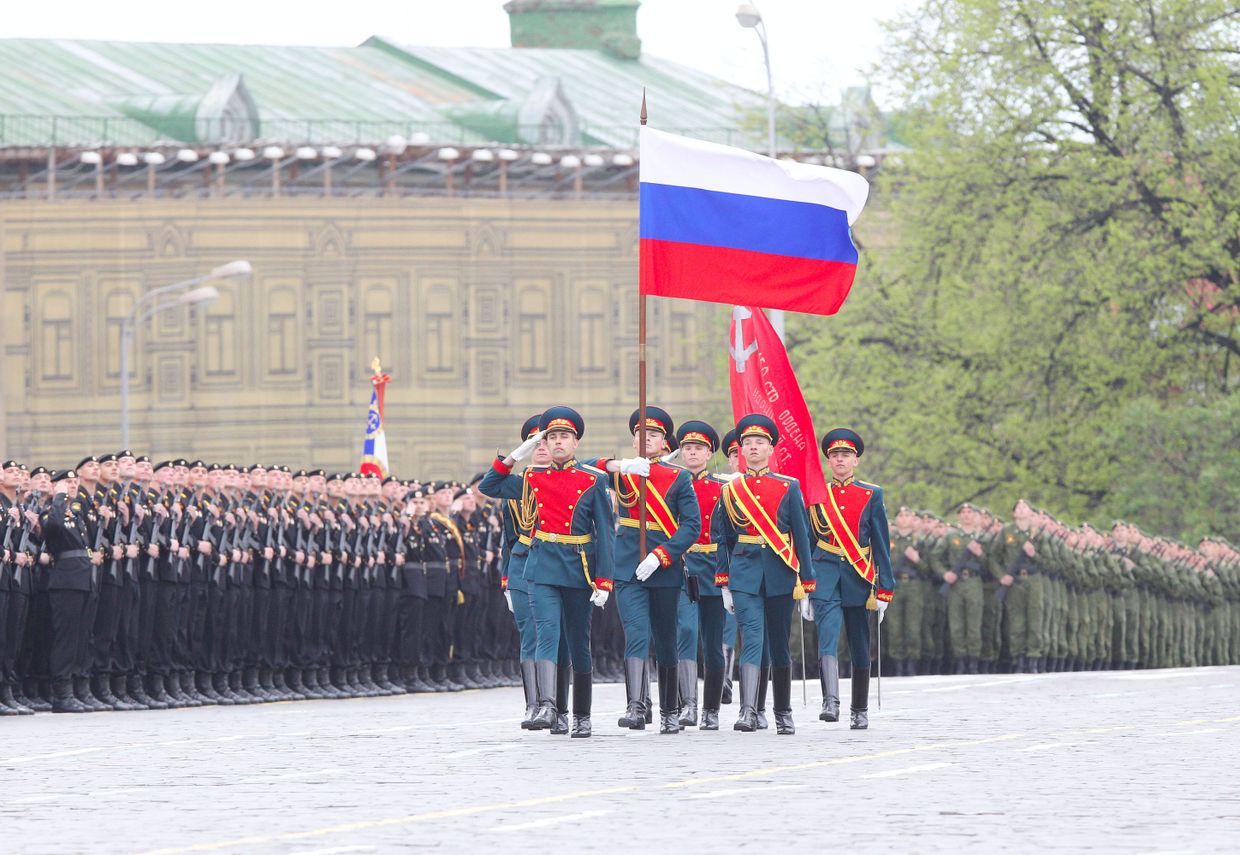 Военный парад, посвященный 66-летию Победы в Великой Отечественной войне