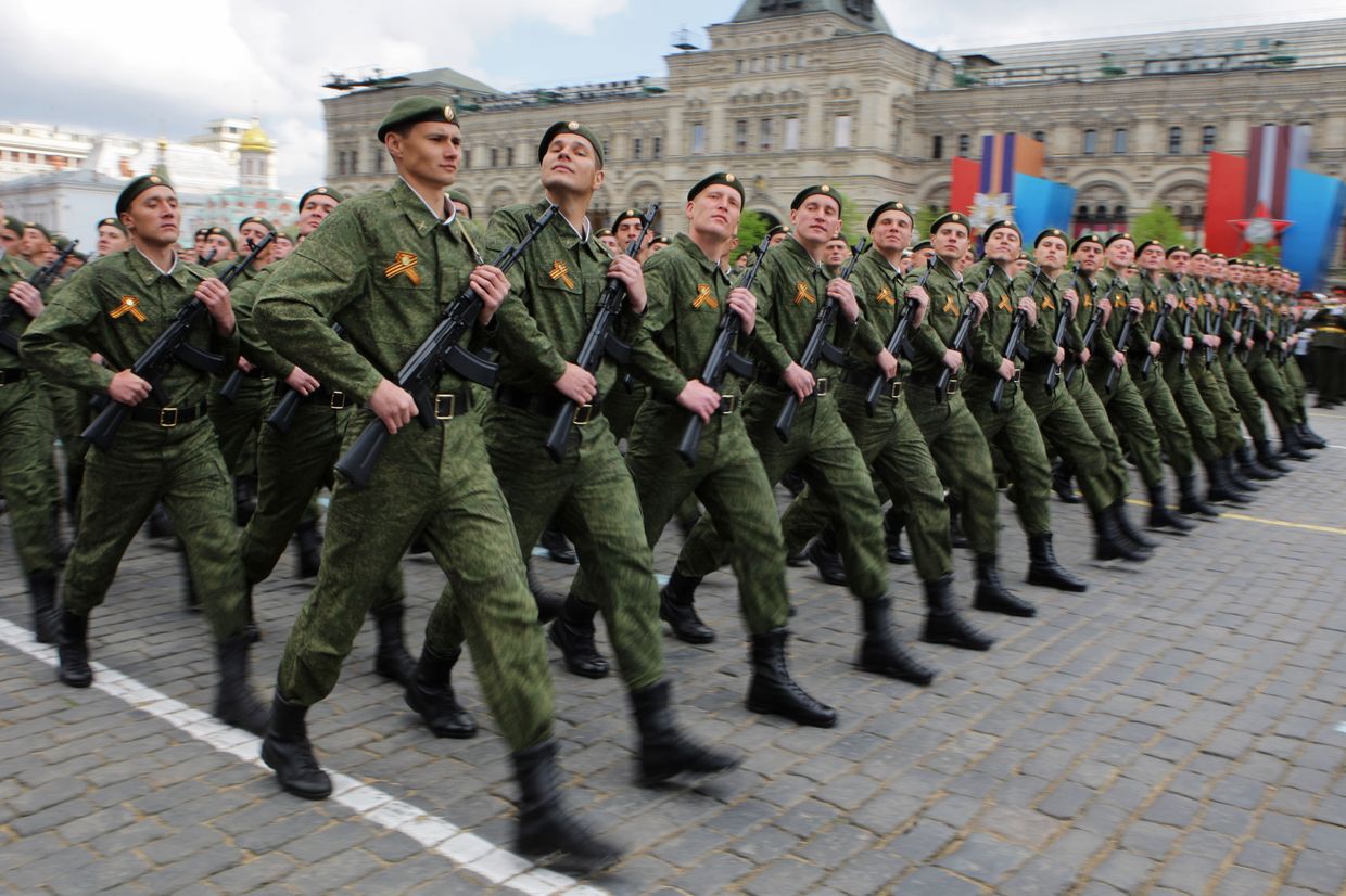 Военный парад, посвященный 66-летию Победы в ВОВ