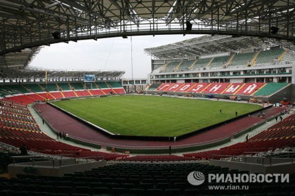 Подготовка к открытию спортивного комплекса имени Ахмата-Хаджи Кадырова