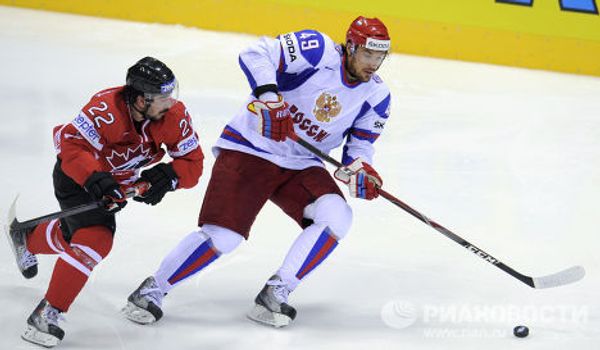 Хоккей. Чемпионат мира. Матч Россия - Канада 2:1