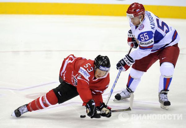 Хоккей. Чемпионат мира. Матч Россия - Канада 2:1