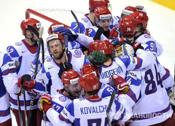 Хоккей. Чемпионат мира. Матч Россия - Канада 2:1