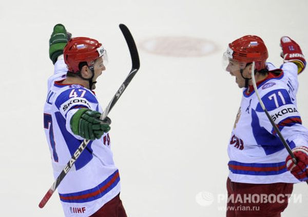 Хоккей. Чемпионат мира. Матч Россия - Канада 2:1