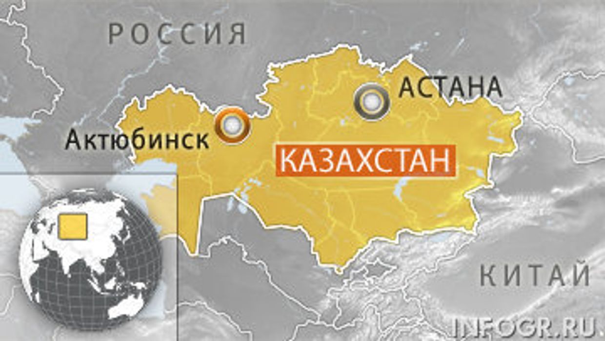 Взрыв произошел у здания комитета нацбезопасности в казахстанском Актюбинске 