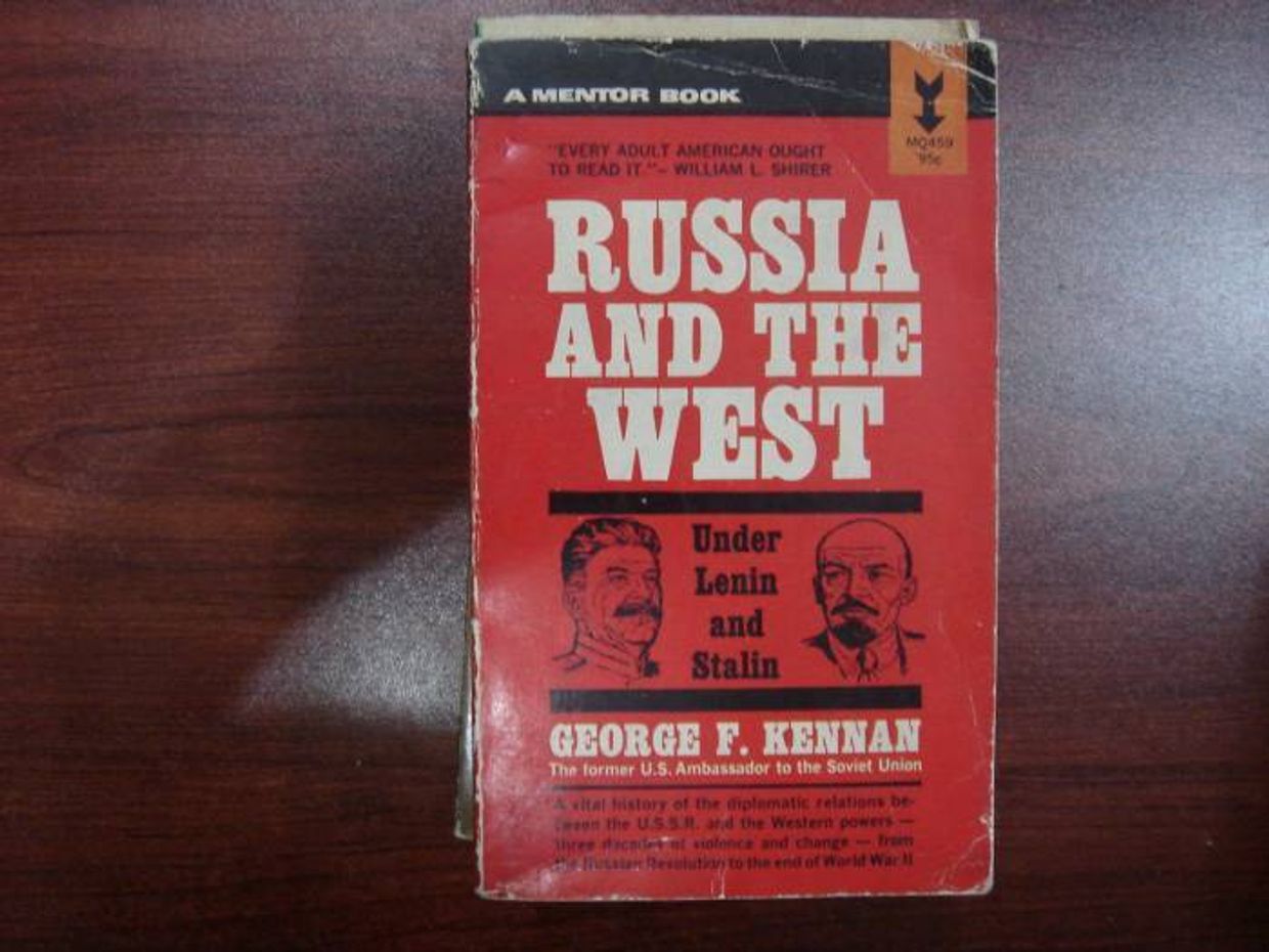 Книга Джорджа Кеннана Россия и Запад при Ленине и Сталине