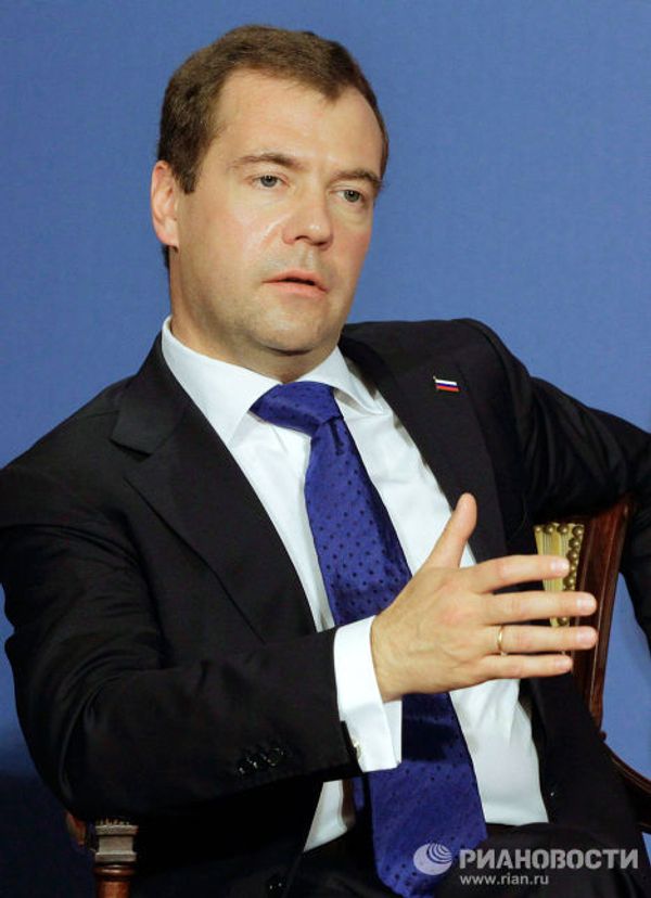 Встреча Дмитрия Медведева и Барака Обамы